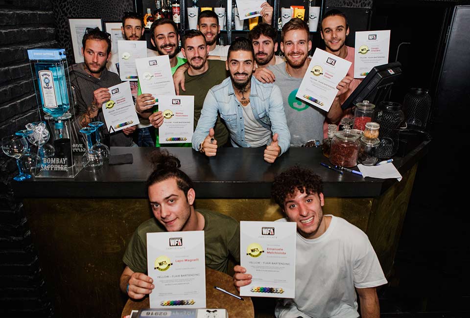 corsi di flair bartending diplomi